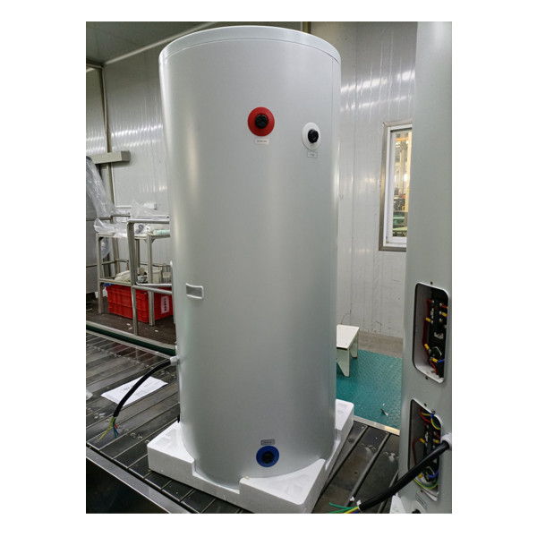 Escalfador d'aigua solar de tub d'acer galvanitzat sense pressió 50L-500L 