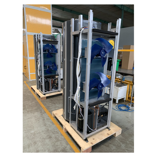 Sistema de calefacció i refrigeració interior de la bomba de calor d'unitat de ventiloconvulsió de volum d'aire de 1020m3 / H