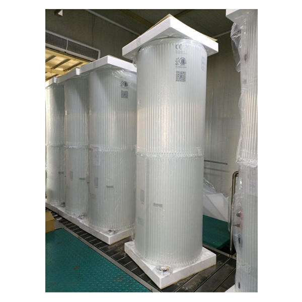 Dipòsit FRP GRP SMC d'aigua de pluja amb escalfador i sistema de refrigeració 
