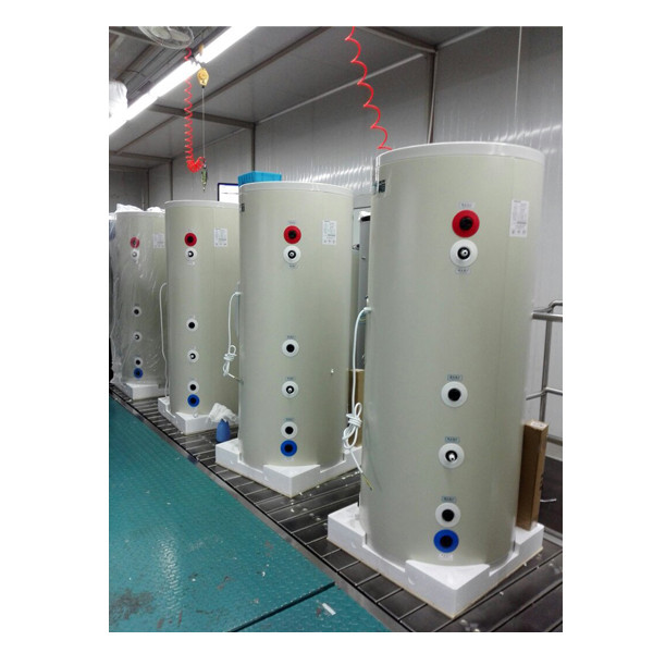 Estructura del gabinet Filtració automàtica d’aigua d’intercanvi iònic de doble vàlvula i doble tanc 