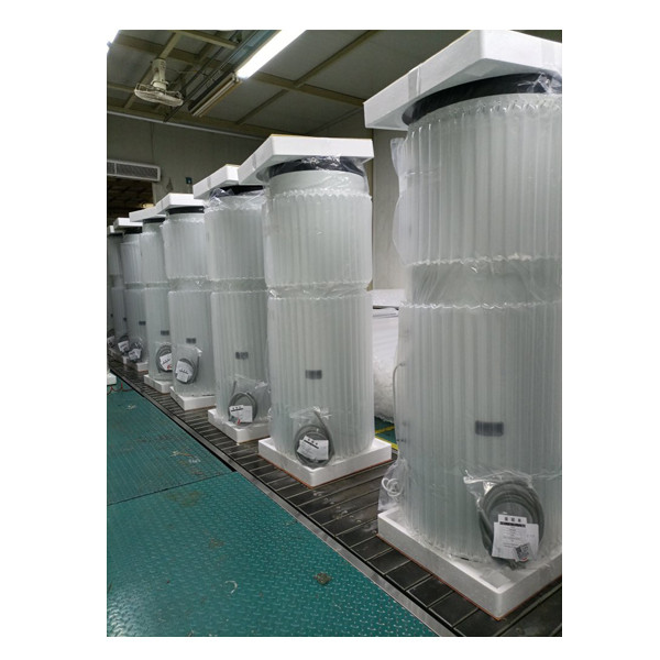 Dipòsit vertical d'emmagatzematge d'aigua sanitària d'acer inoxidable de qualitat alimentària 