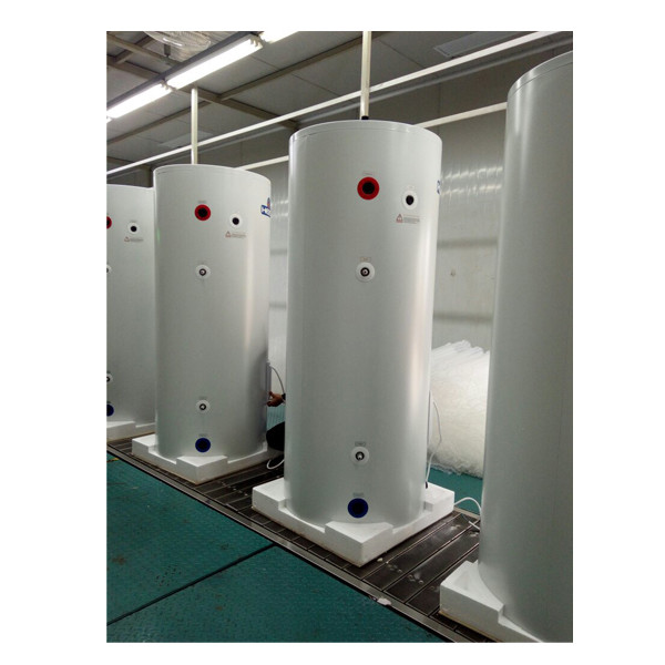 Sistema d’osmosi inversa d’acer inoxidable d’aigua potable comercial 8000L amb dipòsits d’emmagatzematge d’aigua 