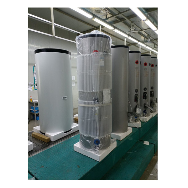 Dipòsit d'emmagatzematge de vidre horitzontal de 5.000 litres per al tractament d'aigües residuals industrials 