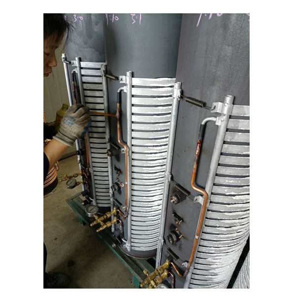 Dipòsit de pressió d'emmagatzematge d'aigua de tractament d'aigua de plàstic i acer per purificador d'aigua RO 