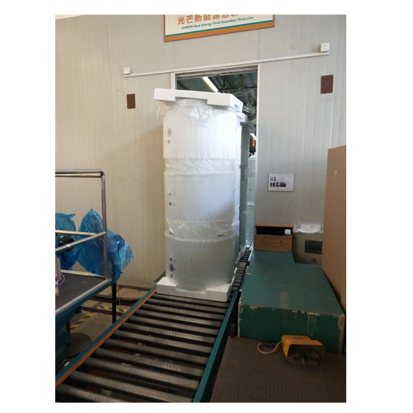 Dipòsit d'emmagatzematge d'aigua d'acer inoxidable amb ISO 