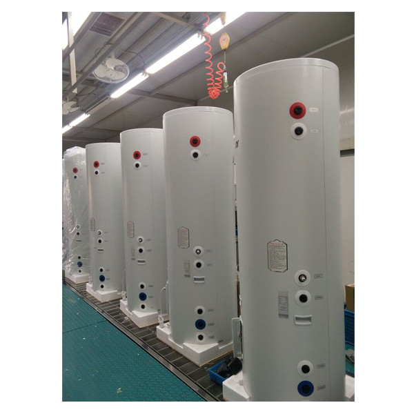 Dipòsits d’aigua de pou pre-carregats de qualitat d’instal·lació vertical 