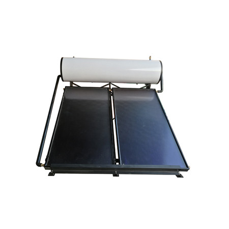 Escalfador d’aigua solar passiu d’alta qualitat de 200 litres d’acer inoxidable amb una bobina Cooper per a la dutxa