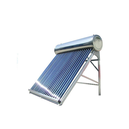 Escalfador solar d'aigua amb tub de buit a pressió dividit amb Solar Keymark