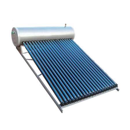 Escalfador d'aigua solar d'alta pressió integrat al terrat amb aprovació Solarkeymark