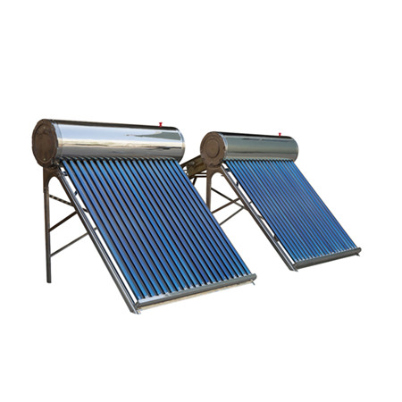 Sistema de calefacció per energia solar per a tubs de buit de canonada de calor