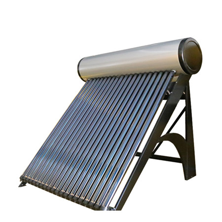 Escalfador d’aigua calenta d’energia solar de tub de buit sense pressió de 300 litres