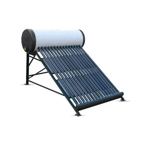 Escalfador d'aigua solar a pressió muntat al terrat per a aigua calenta d'ús familiar