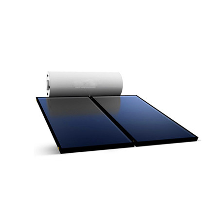 Escalfador d’aigua solar de baixa pressió amb còpia de seguretat de l’escalfador elèctric