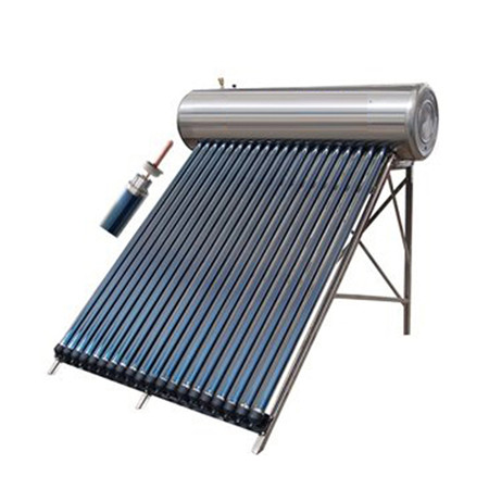Escalfador d’aigua calenta d’energia solar amb tub de buit sense pressió més venut (SS-58/1800)