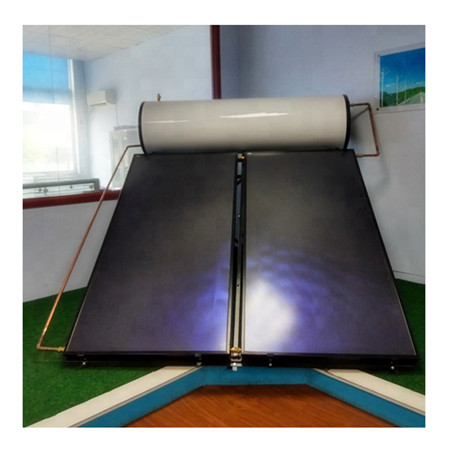 Escalfador d’aigua solar de placa plana compacta de 200 litres