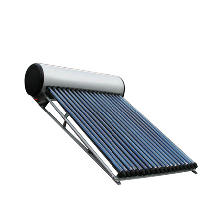 Sistema d'escalfador d'aigua solar de baixa pressió per a tubs de buit