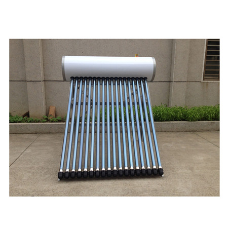 Escalfador d’aigua solar de tubs evacuats sense pressió amb un rendiment fiable