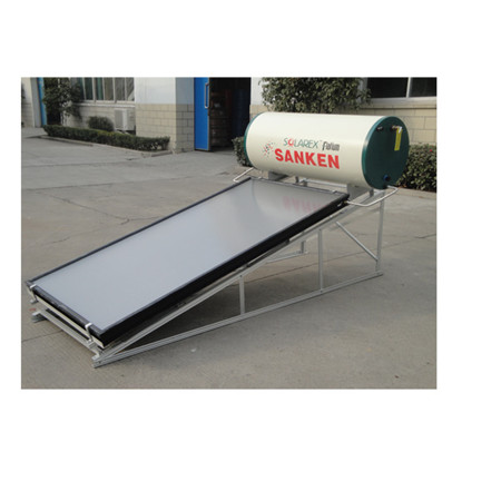 Cost de l'escalfador solar d'aigua calenta de panell pla