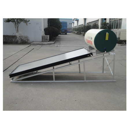 Escalfador solar d'aigua calenta de placa plana de 300 litres Tanc solar Geyser SUS304 per al sistema domèstic