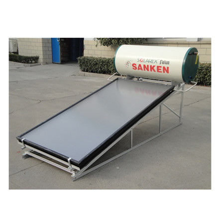 Panell solar de canonada de calor de tubs de buit d'alta eficiència anticongelant amb Solar Keymark