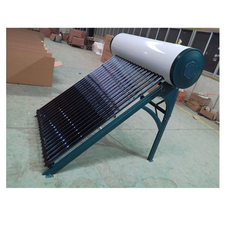 Escalfador d’aigua solar de nou disseny amb marc rodó